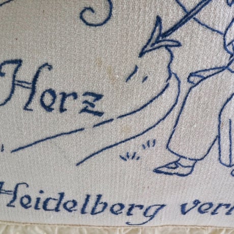 260617-31 vintage embroidery bag