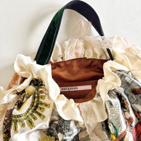 vintage scarf upcycle bag (spain)