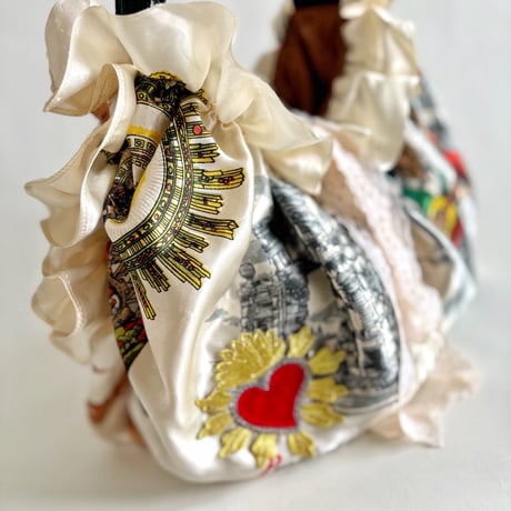 vintage scarf upcycle bag (spain)