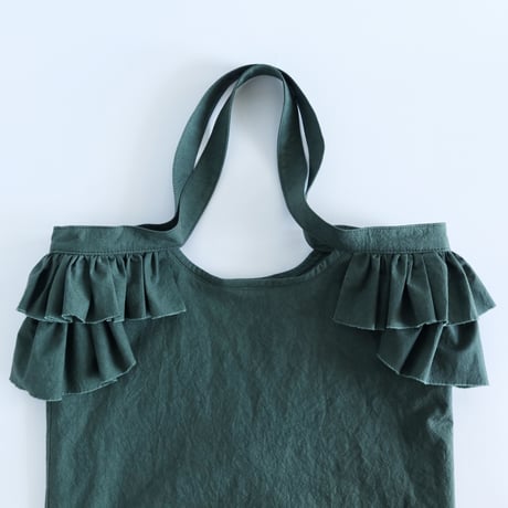 bucket bag　(dark green)