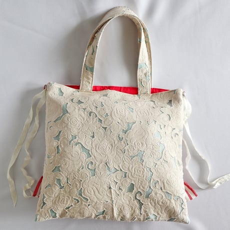 "upcycle" vintage embroidery bag