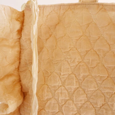 "upcycle" vintage lace  bag  (doily)