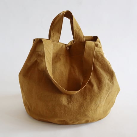 vintage lace bucket bag (mustard)