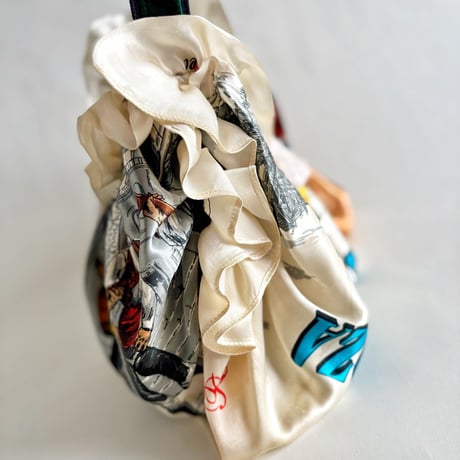 vintage scarf upcycle bag (spain)