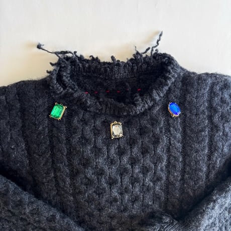 upcycle knit "C"