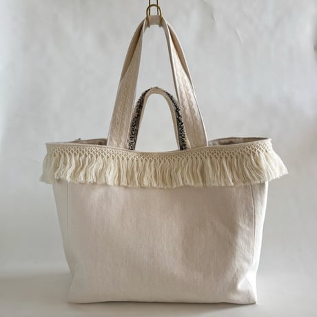 upcycle tote bag  "C"
