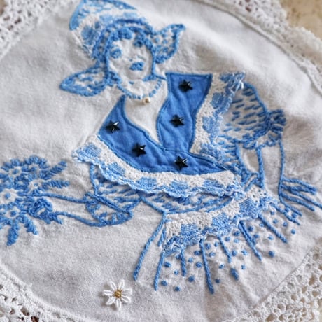 embroidery lace bag  (lady)