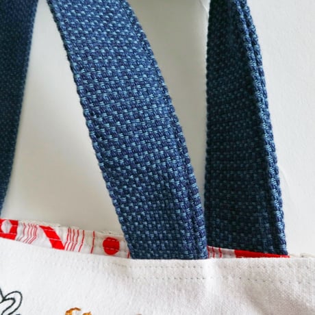 "upcycle" vintage embroidery bag
