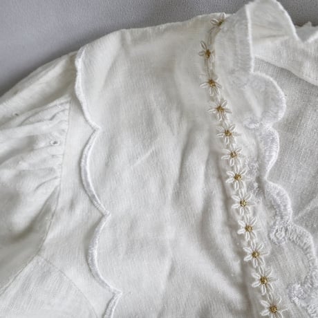 upcycle linen blouse