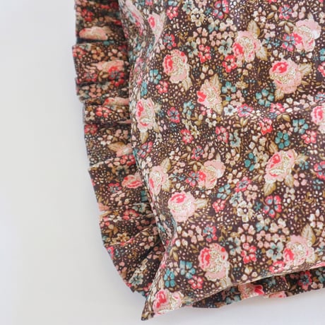 "upcycle" vintage lace  bag  (old rose)