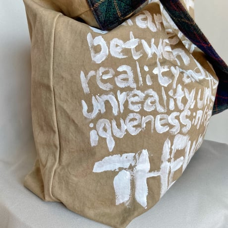 painting newspaper bag