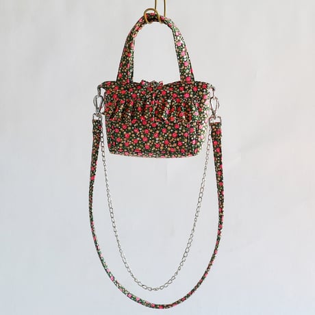 floral mini totebag "c"