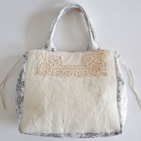 upcycle tote bag   ”embroidery ”