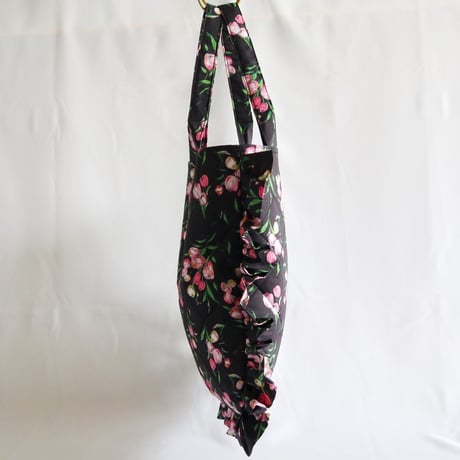 quilting frill floral bag (Japan)
