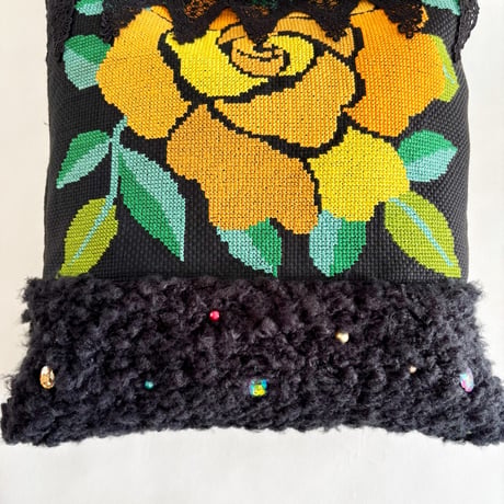 "upcycle" vintage  bag  (rose)
