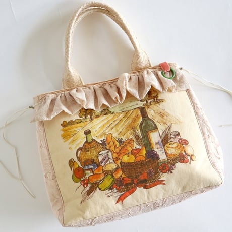 upcycle tote bag  "agri・landscape"