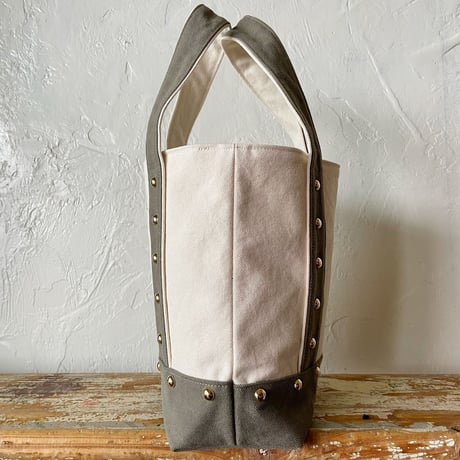 canvas tote bag medium (middle gray)