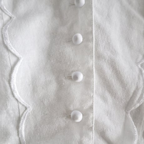 upcycle linen blouse