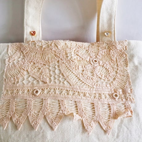 260617-31 vintage embroidery bag