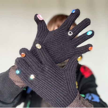 jewelry gloves (black)
