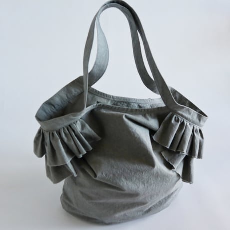 bucket bag　(dove grey)