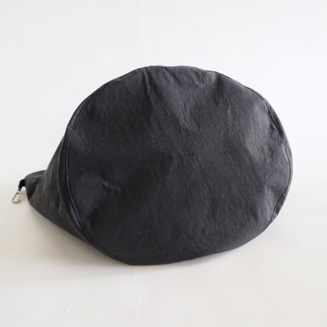 vintage lace bucket bag (charcoal)