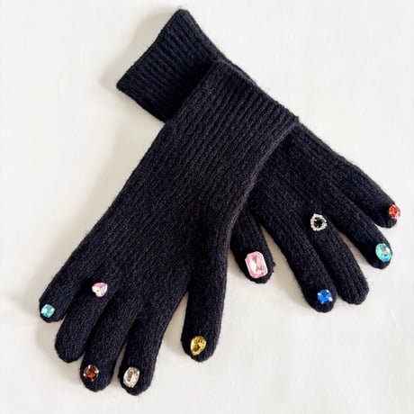 jewelry gloves (black)