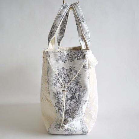 upcycle tote bag  "typewriter"