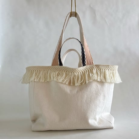 upcycle tote bag  "B"