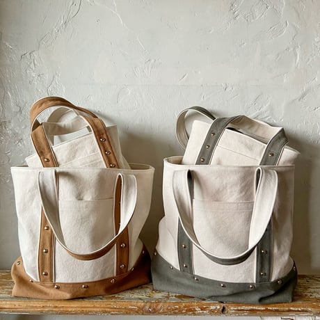 canvas tote bag medium (middle gray)