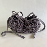 shirring bag （gray)