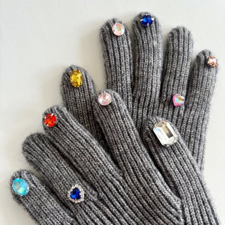 jewelry gloves (gray)