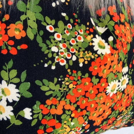 vintage upsycle bag (floral pattern)