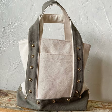 canvas tote bag medium (middle gray)