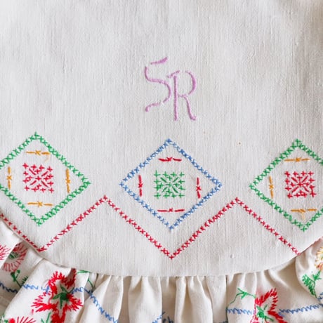 embroidery pochette (boy and girl)