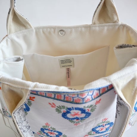 upcycle tote bag   ”embroidery ”