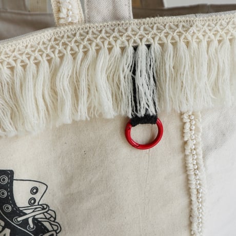 upcycle tote bag  "A"