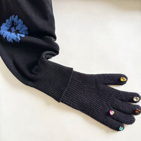 jewelry gloves (black)