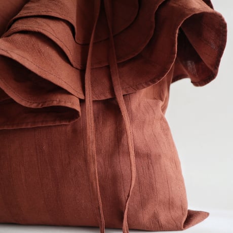 big frills bag (chocolate)