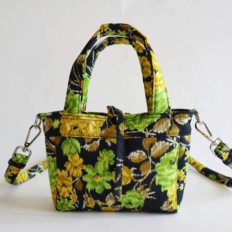 floral mini totebag "a"