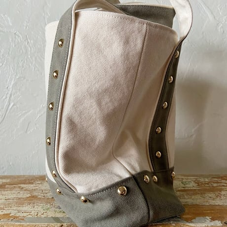 canvas tote bag medium (middle gray)