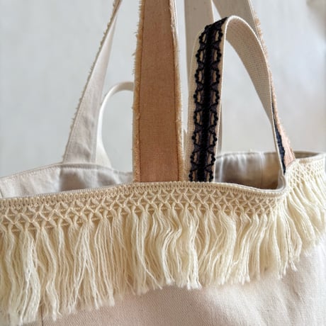 upcycle tote bag  "B"