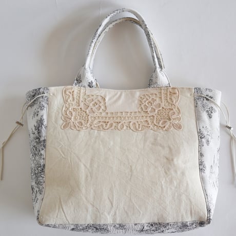 upcycle tote bag   ”embroidery ”