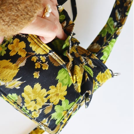 floral mini totebag "a"