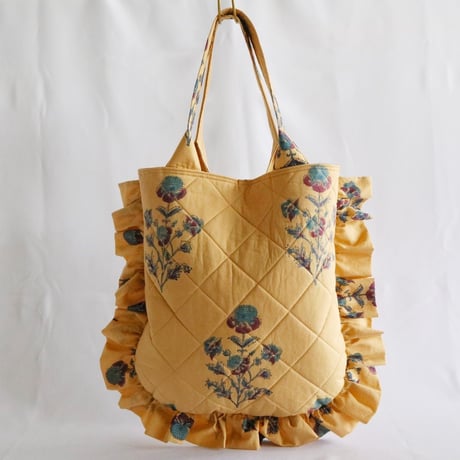 quilting frill bag (india)