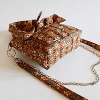 floral mini totebag "b"