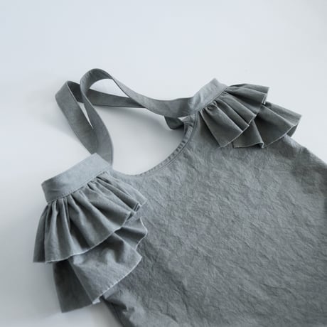 bucket bag　(dove grey)