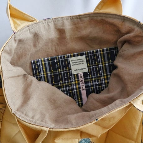 quilting frill bag (india)