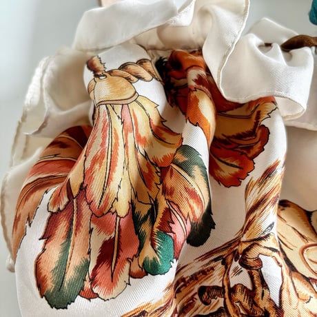 vintage scarf upcycle bag (western)