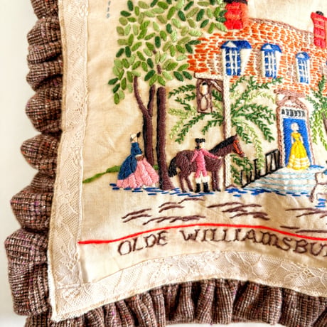 "upcycle" vintage  bag  (tapestry)